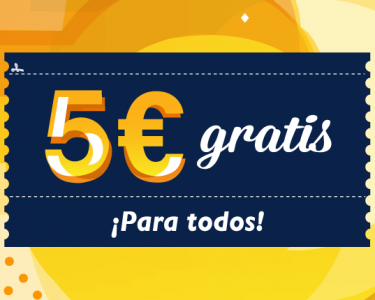 5 euros gratis Tómbola