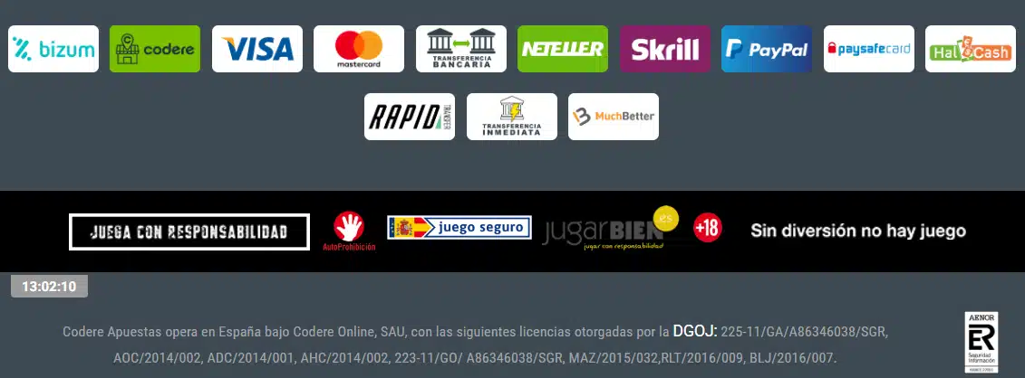 Pagos Codere