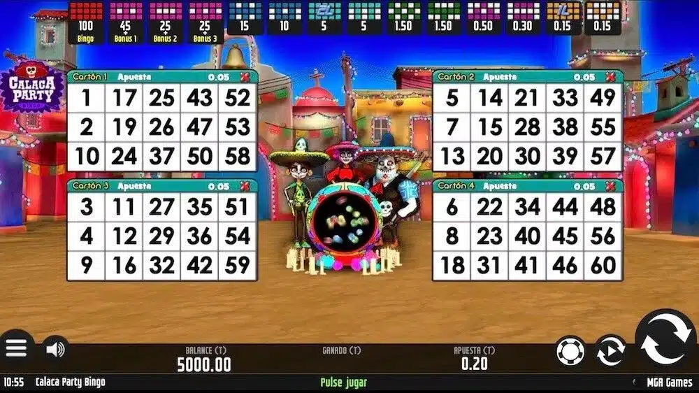 Calaca Party Bingo