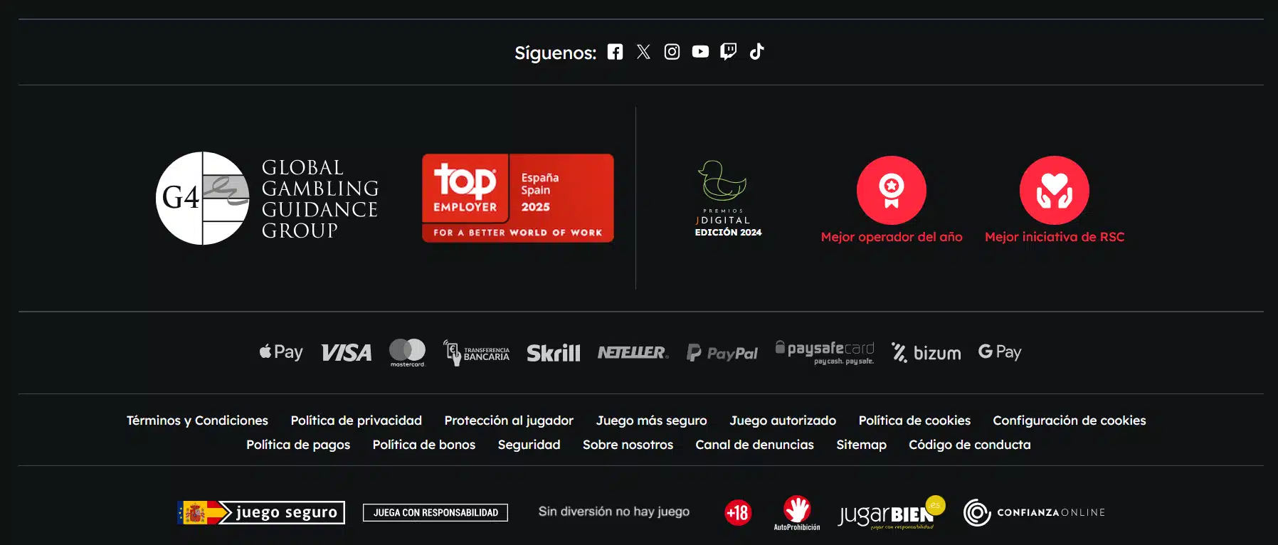 Pagos Casino Barcelona